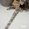2 cm de Ancho, 9 Colores Disponibles, Encaje Bordado de Mini Rosas, Adorno de Encaje Pequeño Colorido para Ropa Infantil y Accesorios de Hanfu