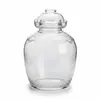 Frasco de pepinillos sellado con vidrio hecho a medida, recipiente grande tradicional para pepinillos de uso doméstico con tapa interior, frasco transparente de grado alimenticio para chucrut