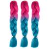 Colorida Big Braid Peruca Africano Big Braid Perucas Peru