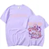 Camiseta de Anime Japonés Black Clover Yami Sukehiro Doble Cara