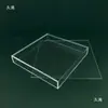 Caja de Exhibición Cuadrada de Acrílico Set de Álbumes Transparente Estuche Protector Caja de Almacenamiento a Prueba de Polvo para CD Soporte de Exhibición para Discos de Vinilo