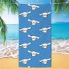 Toalla de Baño de Dibujos Animados Perro Canela Microfibra Absorbente Toalla de Playa Toalla de Baño Infantil Manta Envolvente Grande de Playa