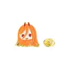Insignias con Cadena de Dibujos Animados Estilo Japonés Chainsaw Man Makima Merchandising para Fans Broche de Metal Accesorio para Ropa