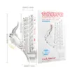 Anel Dente de Lobo de Cristal Jiyu Produtos para Adultos Anel Vibratório Masculino para Atraso do Pênis Brinquedo Sexual Erótico SM para Casais