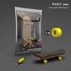 Patineta de dedo profesional doméstica de cinco capas de arce con rueda de aleación de rodamiento campo de patineta de punta de dedo juguete mecedor