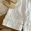 Roupas Infantis Coreanas Calças Retas para Meninas Verão 2026 Finas Novo Estilo Elegantes Largas Casuais Curtas para Meninas