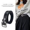 Cinturón Simple para Mujer Combinable Moda Estilo Harajuku Casual Cinturón para Pantalones Estilo Coreano Estudiante Distintivo ins Cinturón Decorativo