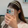 Diadema de Acrílico de Doble Color Dentada Antideslizante Color Caramelo Estilo Nuevo Coreano y Japonés para Niñas, Diadema Delgada con Accesorio para el Cabello Atmosférico