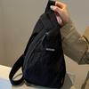 Nueva Bolsa Deportiva Ligera de Moda Estilo Coreano Bolsa Simple para el Pecho para Mujer Bolsa de Hombro Cruzada Bolsa de Cintura Mochila de Viaje y Ocio