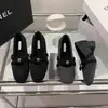 Zapatos retro de lana estilo francés Mary Jane, nueva colección primavera/otoño 2026, tacón grueso, tacón alto, forro de felpa, zapatos para mujer