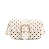 Bolso cuadrado pequeño de lunares lindo de nicho coreano para mujer, bolso cruzado, bolso tote pequeño nuevo 2026, bolso elegante y con estilo para el trabajo