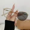 Gafas de Colores Cambiantes Anti-Luz Azul de Moda para Mujer Tendencia Mismo Estilo Xiaohongshu Gafas Decorativas Sin Graduación Marco de Gafas Tr90 Transfronterizo para Hombre