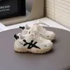 Tênis Esportivo Feminino Estilo Outono 2025 Sapatos Casuais Infantis 1-3 Anos 5 Tênis Masculino para Crianças Pequenas Bebê Sapatos de Skate