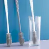 Cepillo de Limpieza de Silicona con Mango Largo Cepillo para Tazas Cepillo para Termos Cepillo para Botellas Descontaminación de Tazas de Té Cepillo Multiusos Cepillo de Limpieza Multifuncional Venta al por Mayor