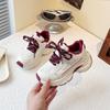Tênis para Meninas 2026 Primavera Novos Sapatos Infantis Sapatos de Pai para Meninos Leves Respiráveis Sapatos de Malha para Crianças Grandes