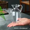 Tetera de Flor de Vidrio de Borosilicato Alto para Seis Personas con Recipiente Interior de Vidrio e Infusor de Resorte, Olla de Vidrio para la Salud