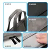 Fábrica de Origen Uozawa Bolso para Laptop Totalmente Abrible de Piel de Oveja PU Adecuado para 13 pulgadas - 16 pulgadas Resistente a Salpicaduras y a los Golpes