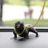 Rede montada em carro Red Bully carro console central personalidade enfeites criativos tremendo som decorações de carro social cão atacado