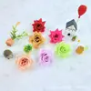 Flores de Rosa con Cuernos Pequeñas Artificiales, Arreglos de Flores de Rosa con Cuernos Envueltos a Mano, Arreglos de Flores de Pared, Decoraciones de Flores para la Muñeca, Materiales Florales Decorativos para Manualidades