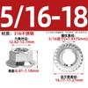 Aço Inoxidável 304/316/201 Porca Americana com Flange Unc Porca Britânica com Flange 1/4 5/16 3/8 1/2
