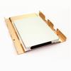 Soporte para disco duro de aleación de aluminio para computadora de escritorio GMTA, bahía para unidad óptica de 2,5" a 3,5" y unidad de estado sólido