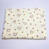 Bebê Algodão Dupla Gaze Pequeno Amor Estampado Crepe Classe A Roupas Infantis Pijamas Mês Roupas Recém-nascido Pacote Tecido