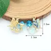 Accesorios para Joyería DIY Estilo Chanel Pequeños Transfronterizos, Corona de Mariposa de Perlas, Joyería DIY Hecha a Mano, Accesorios para Joyería DIY de Goteo de Aceite