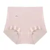 Categoría 5A Seda de Morera Antibacteriano Entrepierna Sin Costuras Mujer Larga Terciopelo Algodón Puro Control de Vientre Cintura Alta Calzoncillos tipo Boxer Pequeños Calzoncillos de Algodón Puro