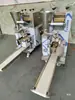 Máquina Comercial Totalmente Automática para Empanadas Que Simula el Trabajo Manual, Máquina Pequeña para Masa de Empanadas, Máquina Rellenadora de Empanadas, Máquina Rellenadora de Empanadas de Cristal