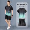 Ropa deportiva de manga corta de secado rápido, ropa de bádminton de verano de secado rápido, traje para hombre, ropa para correr al aire libre, jersey al por mayor, ropa de fitness