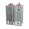 Válvula de control de volumen de aire manual eléctrica cuadrada redonda acero inoxidable galvanizado chapa galvanizada split multi-hoja válvula de control