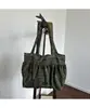 Bolsa de Ombro Sub-Fofa Estilo Ins Coreano Bolsa Carteiro Retrô de Grande Capacidade Bolsa Tote Bolsa para Roupas de Aula de Trabalho de Estudante para Mulheres