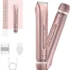 Pantalla de Nuevo Modelo Área Privada Recortadora de Cabello Dos en Uno Dispositivo de Recorte y Rasurado de Cabello para Mujer Dispositivo Eléctrico de Depilación al Por Mayor