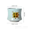 Vasos de Flores Cerâmicos Transfronteiriços, Porcelana Branca, Decorações de Escritório Estilo Nórdico, Jardinagem de Suculentas, Plantas em Vasos de Mesa, Plantas Verdes, Bonsai, Respirável