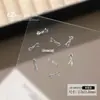 LZ nueva joyería de zirconita para uñas color de lujo ligero protección Súper Brillante cadena de borlas de estrella mariposa colgante usar accesorios para uñas