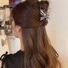Advanced Sense Cold Wind Grab Clip Liquid Butterfly Hairpin Cabeça Feminina Shark Clip Niche Design Acessórios para o cabelo