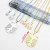 Colar Minimalista de Águia Alemã em Aço Inoxidável para Mulheres, Best-seller Transfronteiriço, Aceita Design e Produção de Joias em Aço Inoxidável