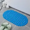 Tapete de Chuveiro de PVC Banheiro Tapete Antiderrapante Banho Chuveiro Quarto Tapete de Piso Doméstico Banheiro Ventosa Tapete Antiderrapante