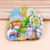 Calcomanías para Refrigerador Chaoshan Calcomanías para Refrigerador de Ciudad Souvenirs Turísticos Calcomanías Magnéticas Wenchuang Calcomanías Magnéticas Tridimensionales para Refrigerador