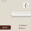 Moldura de PU estilo francés, ligera y fácil de instalar, moldura de esquina de techo, moldura decorativa para paredes de fondo de TV y sofá, moldura de PU
