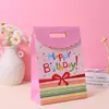 Bolsa de regalo de cumpleaños al por mayor bolsa de regalo para niños bolsa de regalo para mano bolsa de regalo para dulces bolsa de regalo para mano bolsa de papel para envolver regalos