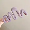 Pinza Pinza de Agarre Marrón Maillard Tamaño Alto para el Cabello Multitamaño Pinza Moda Corea del Sur Simple Pinza de Tiburón Cabello de Mujer