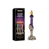 Série de Velas de LED para Decoração de Mesa de Halloween DOWMOO - Designs Criativos e Requintados, Múltiplas Cores Disponíveis para Decoração de Feriado