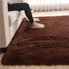 Alfombra de Seda y Lana Tie-Dye de Venta Caliente Transfronteriza para Sala de Estar, Felpudo Engrosado Antideslizante para Ventana de Mirador, Alfombrilla para Dormitorio junto a la Cama, Venta Directa del Fabricante