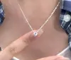 Collar de Plata 925 con Circonita Única, Cadena para Clavícula de Alta Gama y Exquisita Estilo Ins Moda de Celebridad, Diseño Elegante