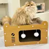 Placa Arranhador para Gatos, Ninho para Gatos, Vila Extra Grande para Gatos, Sofá para Gatos Antiderrapante, Adequado para Todas as Estações, Multifuncional, Resistente ao Desgaste