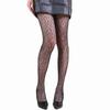 Medias de Halloween con Telaraña Negra Estilo Gótico Punk Encaje Jacquard Malla Hueca