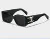 Gafas de Sol Rectangulares Estrechas Estilo Retro para Rostro Pequeño Mujer Blanco Leche Nuevas de Viaje de Gama Alta con Protección UV