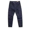Calças de Trabalho Masculinas Verão Novo Multi-Bolsos Retas Casuais Finas Secagem Rápida Seda de Gelo Calças Longas Calças da Moda Masculina