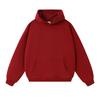Outono e Inverno Novo Estilo Terry Fleece Leve Solto Moletom com Capuz Masculino Cor Sólida Moletom para Homens e Mulheres Casais Comércio Exterior Atacado